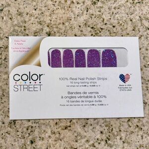 Color Street Nail Strips Arctic Amethyst